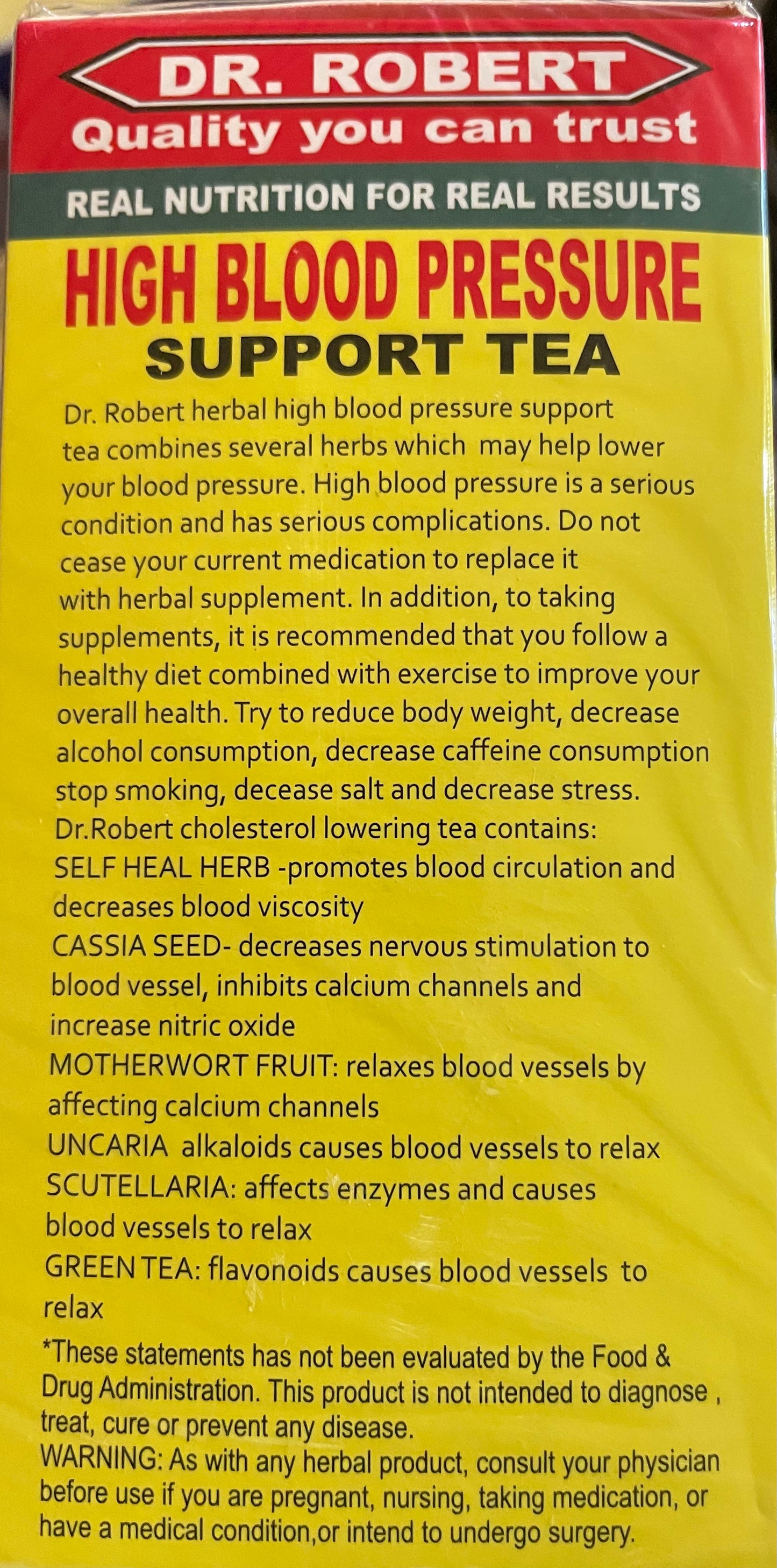 Blood Pressure Support Tea