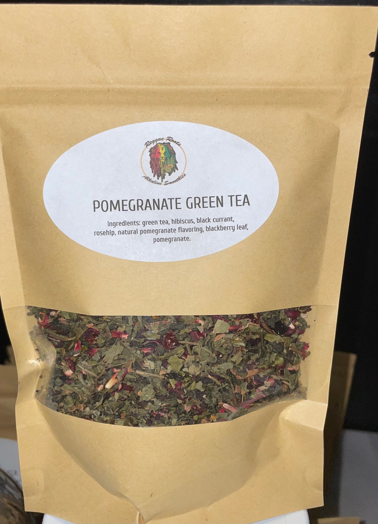 Pomegranate Green Tea