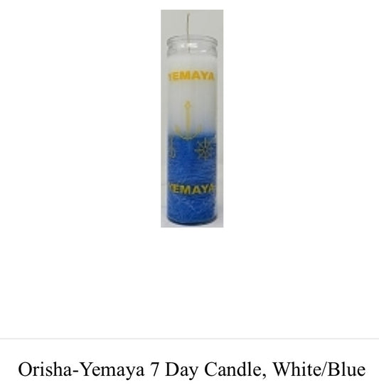 Yemaya 7 Day Candle
