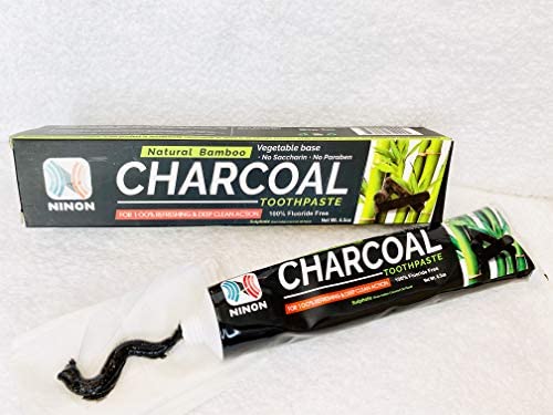 Natural Charcoal Toothpaste 5N1
