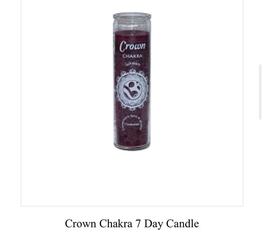 Crown Chakra 7 Day Candle