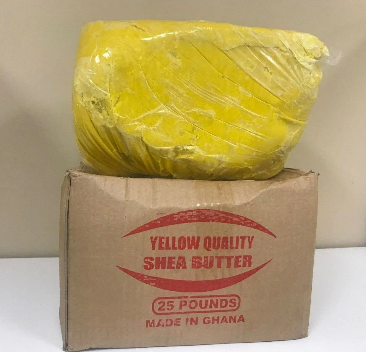 All Natural Yellow African Shea Butter 25Lb